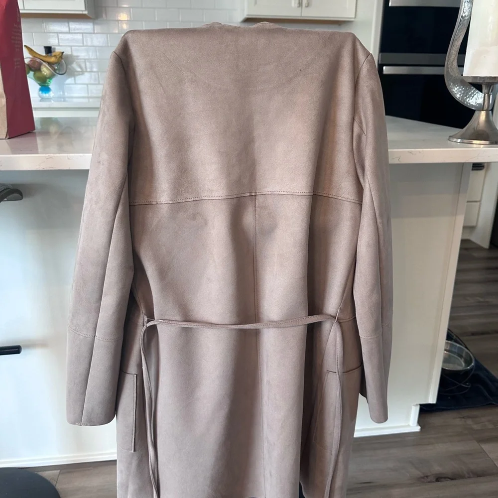 H&M Tan Women's Blazer Coat - Picture 4 of 5